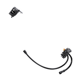 Shimano Steps Battery Mount BM-E8035 Lock Cylinder 250mm Gen. 1 Without Key Hole Black