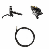 Hydraulic Disc Brake Kit Shimano Saint BR-M820 Taakse/Oikea Metal Finned Ilman Adapteria 1700mm Letku Musta