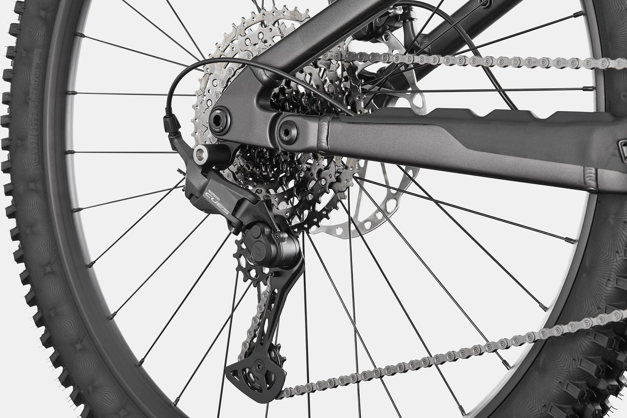 Bicicletas Electricas eTrail Moterra Neo 3 Cannondale 2025 Obsidian #6
