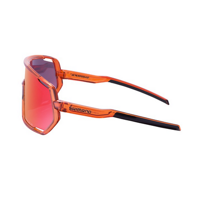 Gafas Sol Shimano CE-TCNM2 Technium Ridescape Carretera Naranja Zafiro #3