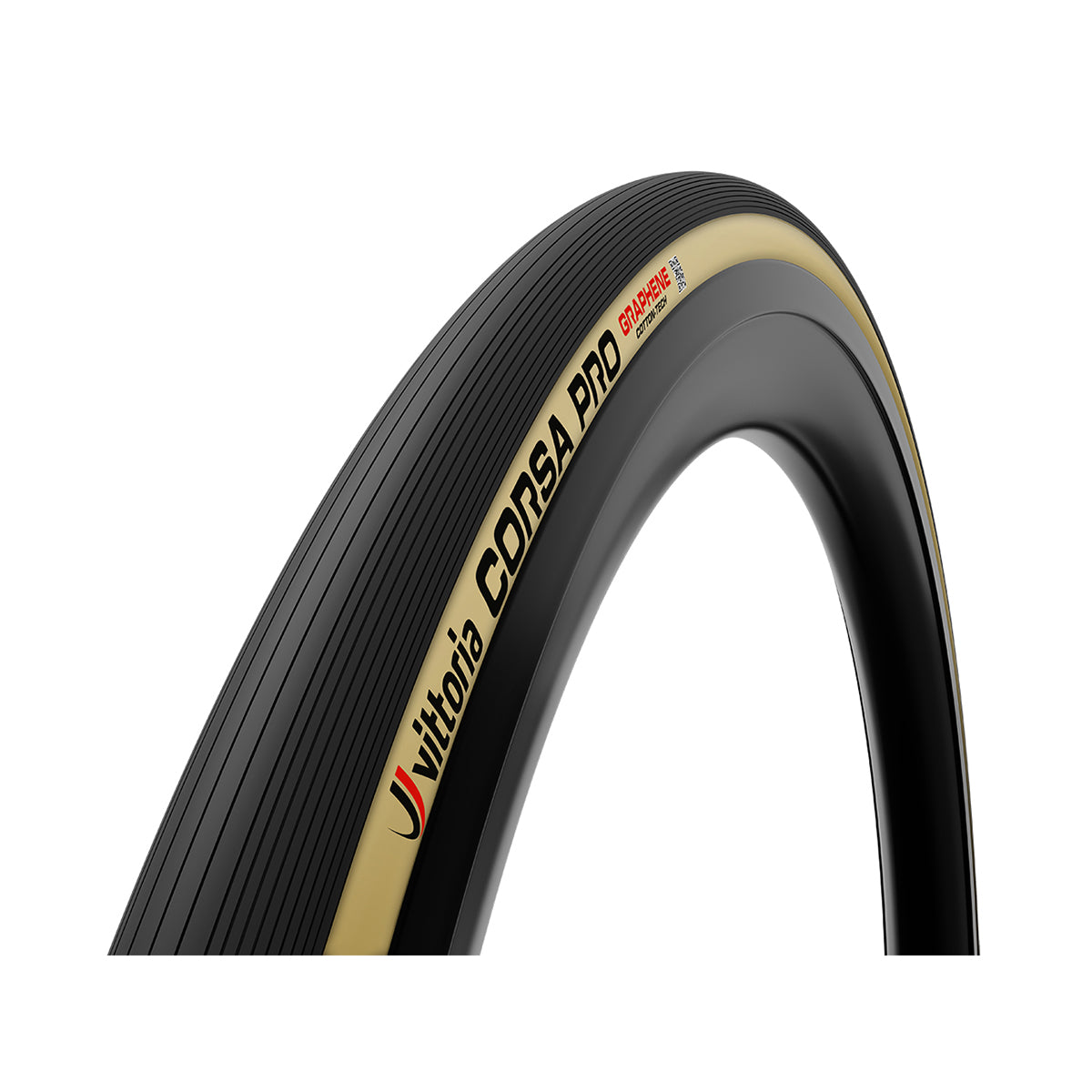 Cubierta Vittoria Carretera Corsa PRO TLR G2 Llanta Ancha Marrón/Negro