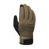 Shimano Insulated Windstopper Unisex Hanskat Sand Brown