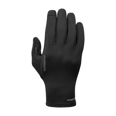 Guantes Shimano Competición Windflex Unisex Negro