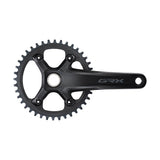Kampiakseli Shimano GRX FC-RX600-1 40t 11s Ilman keskiötä Black