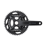 Kampiakseli Shimano GRX FC-RX600-11 46/30t 11s Ilman keskiötä Black