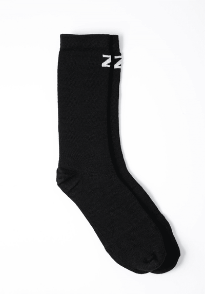 Zaik Calcetines Largos Invierno Merino Unisex Negro