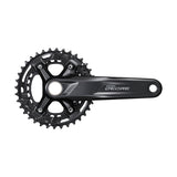 Kampiakseli Shimano Deore FC-M4100-B2 36/26t 10s Ilman Keskiötä Musta
