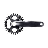 Kampivarret Shimano Deore XT FC-M8100-1 Hollowtech II 12s Ilman keskiötä Musta