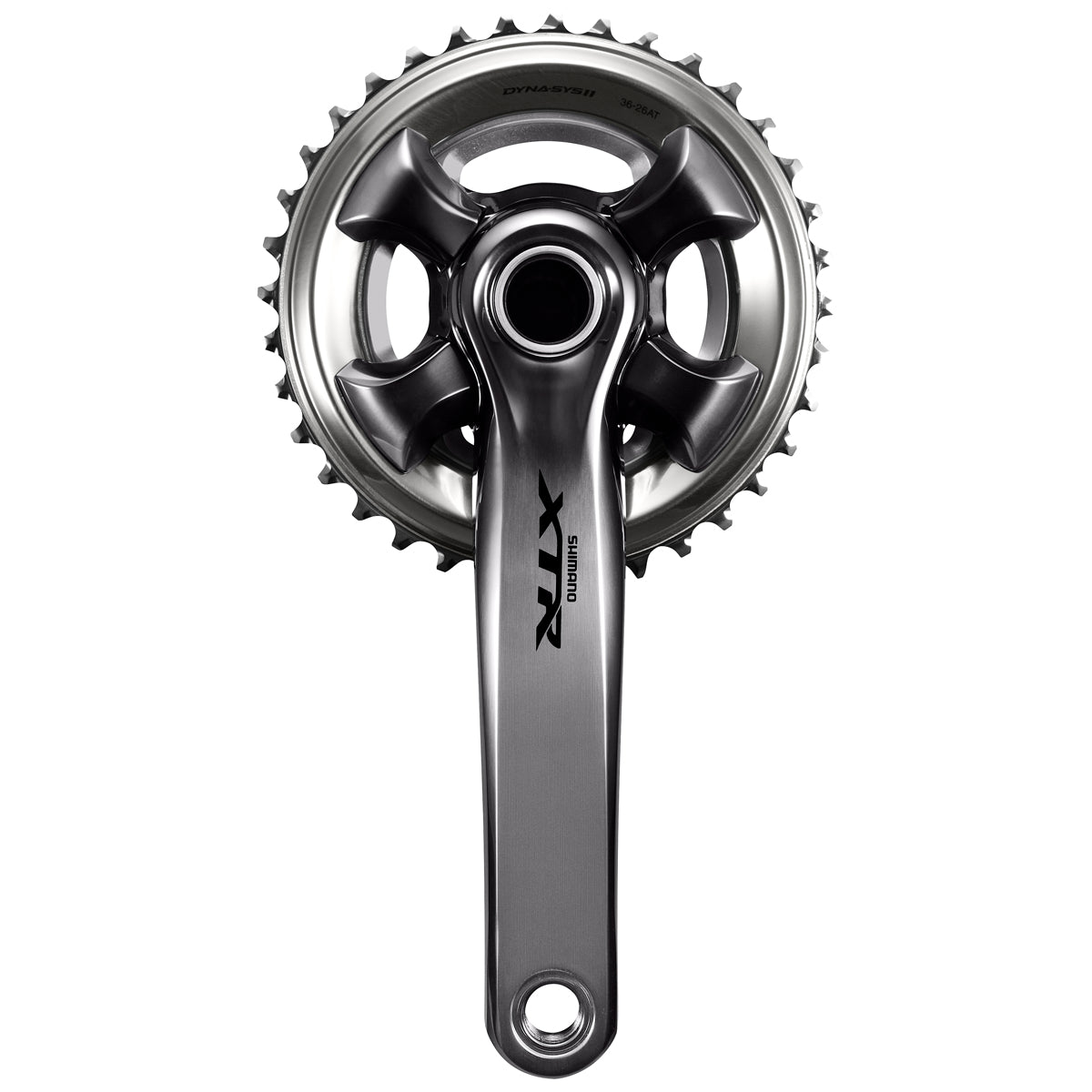Juego Bielas/Platos Shimano XTR FC-M9000-2 Hollowtech II 36/26d 11v Sin Cazoletas Negro