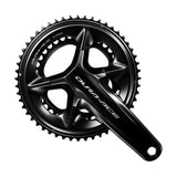 Kampiakseli Shimano Dura-Ace FC-R9200 Hollowtech II 52/36t 12s Ilman keskiötä Musta