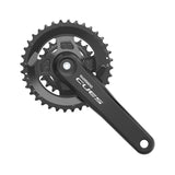 Kampiakseli Shimano Cues FC-U4010-2 36/22t 9/10/11v Ilman Keskiötä Musta
