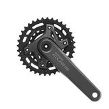 Kampiakseli Shimano Cues FC-U6000-2B 36/22t 9/10/11s Ilman Keskiötä Musta