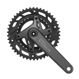 Kampiakseli Shimano Cues FC-U6000-2 46/30t 9/10/11v Ilman Keskiötä Ketjuohjaimella Musta