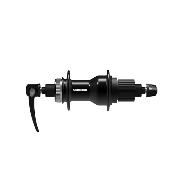 Buje Trasero Shimano FH-QC500-MS Freno Disco Center Lock 12v 135/28 Negro