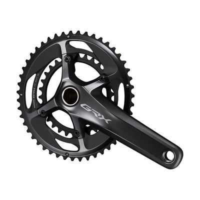 Juego Bielas/Platos Shimano GRX FC-RX810-2 Hollowtech II 48/31d 11v Sin Cazoletas Negro