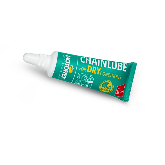 Lubricante Cadena Motorex Seco Tubo 5ml Verde