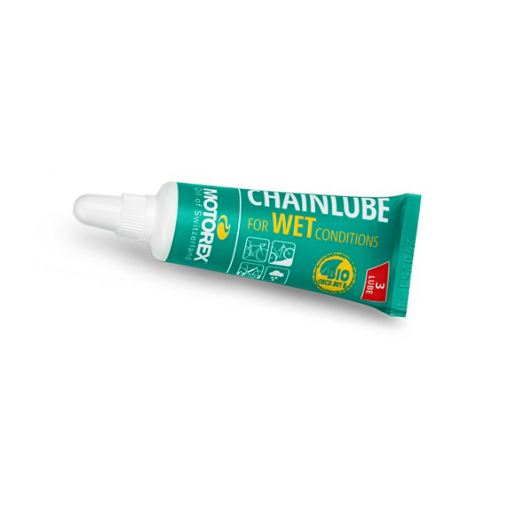 Lubricante Cadena Motorex Húmedo Tubo 5ml Verde