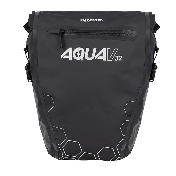 Alforja Oxford Aqua V QR Doble 16Lx2 Negro