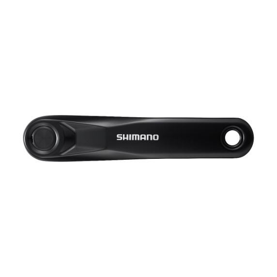 Biela Izquierda Shimano FC-E5010 Eje Cuadradillo Negro