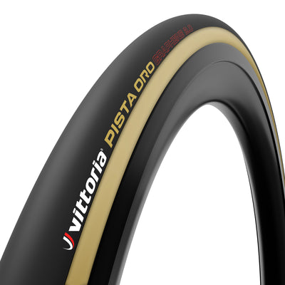 Cubierta Vittoria Pista Oro Plegable TLR G2 Crema/Negro #2
