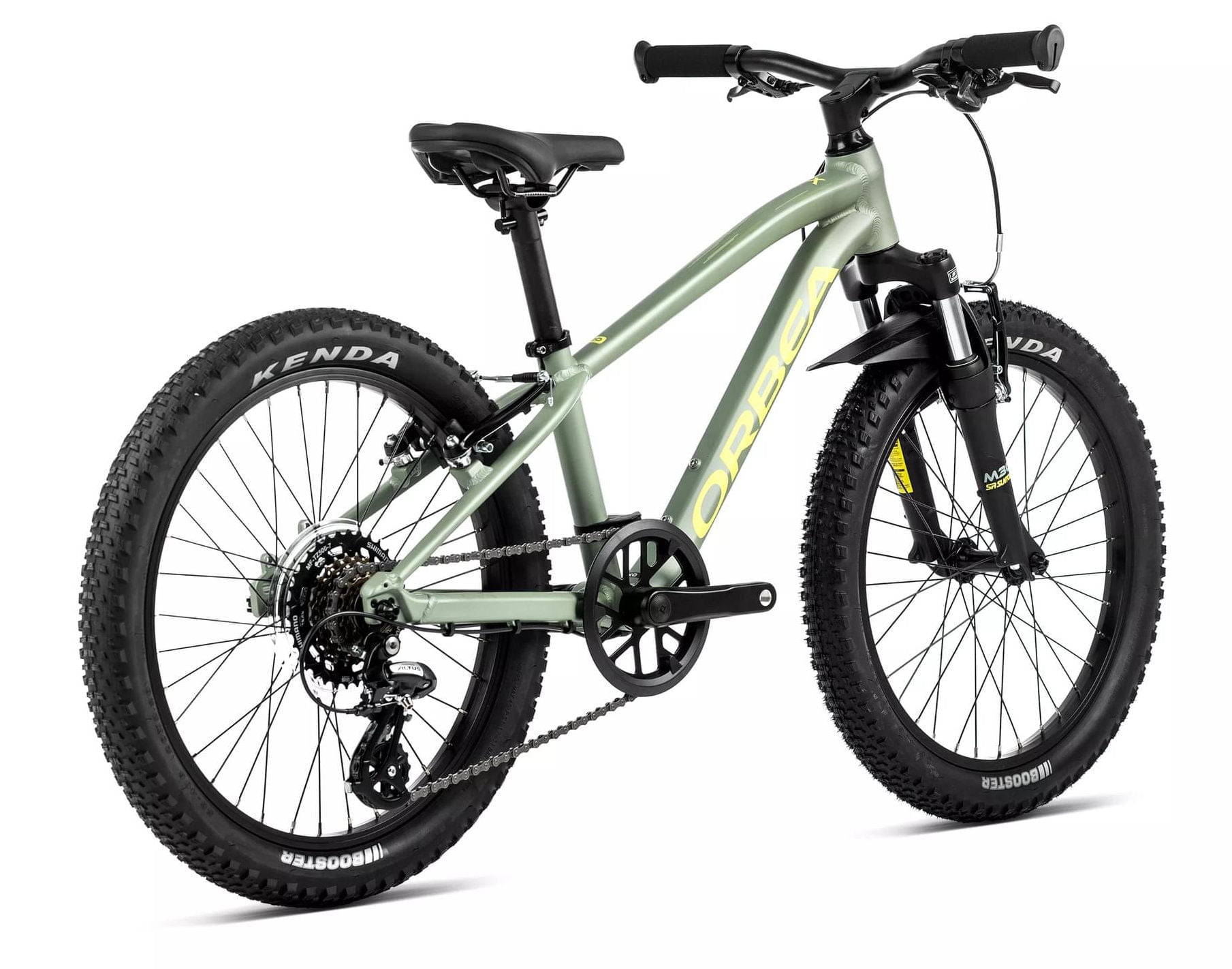 Bicicletas Junior - Niños Orbea Mx 20 Xc 2024 Metallic Green Artichoke Matt/Yellow Matt #3