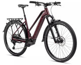 Sähköpyörät Orbea Kemen Mid 10 2024 Dark Red Gloss/Matt
