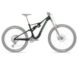 Pyörärunko Orbea Rallon X2 2pos Fk Frameset 2024 Forest Green/Blue Stone Gloss