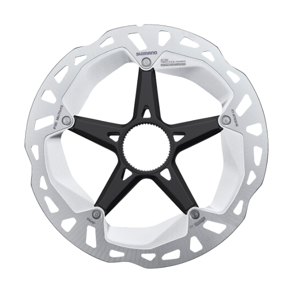 Disco Freno Shimano RT-MT800 Center Lock Ice Technologies Freeza 180mm Negro/Gris