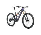 Sähköpyörät Orbea Rise Lt M-Team 420w 2025 Tanzanite Carbon View/Carbon Raw Matt