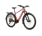 Sähköpyörät Orbea Kemen Adv 10 2025 Mars Red/Ivory White Gloss