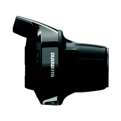 Mando Cambio Derecho Shimano SL-RV400-8R-LSET FA Revoshift Abrazadera 8v Optical Gear Display Negro #4