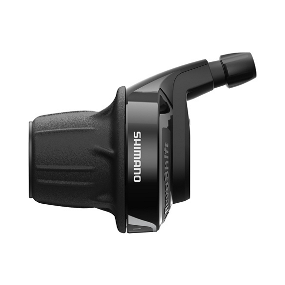 Mando Cambio Derecho Shimano SL-RV400-6R-LSET Revoshift Abrazadera 6v Optical Gear Display Negro #5