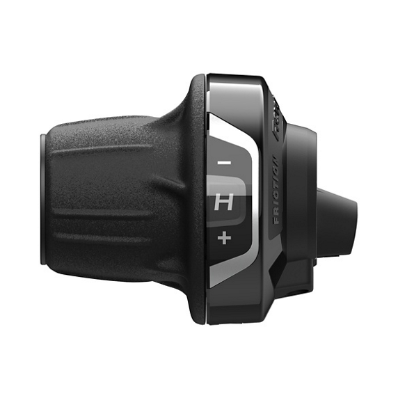 Mando Cambio Derecho Shimano SL-RV400-6R-LSET Revoshift Abrazadera 6v Optical Gear Display Negro #3