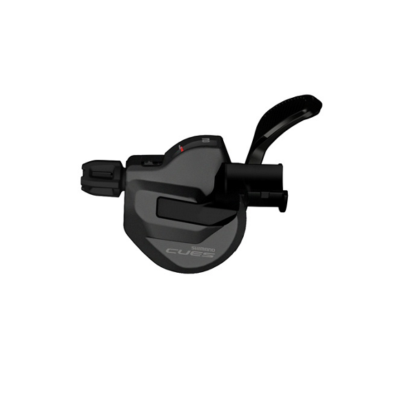 Mando Cambio Izquierdo Shimano CUES SL-U8000-LSET I-Spec II Rapidfire Plus Mono 2v Optical Gear Display Negro
