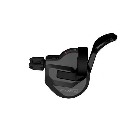 Mando Cambio Izquierdo Shimano CUES SL-U8000-LSET Abrazadera Rapidfire Plus Mono 2v Optical Gear Display Negro