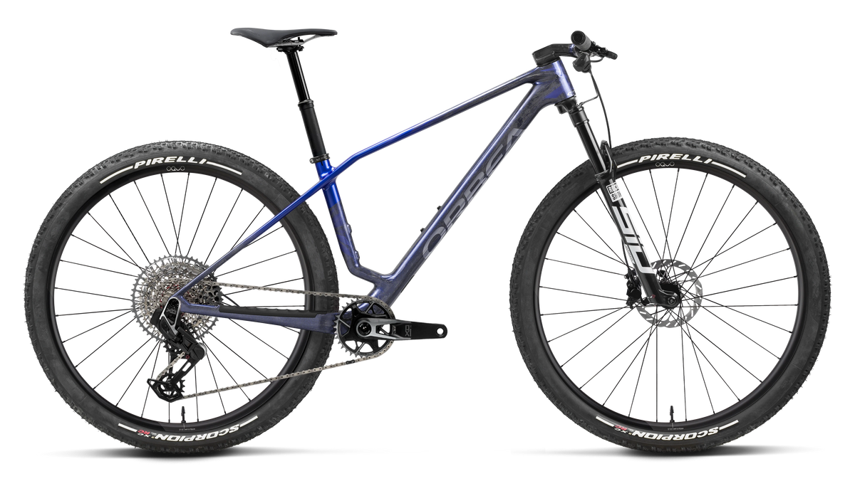 Orbea Alma M-TEAM AXS 2027 Noctiluca Carbon View/Cobalt Blue Gloss