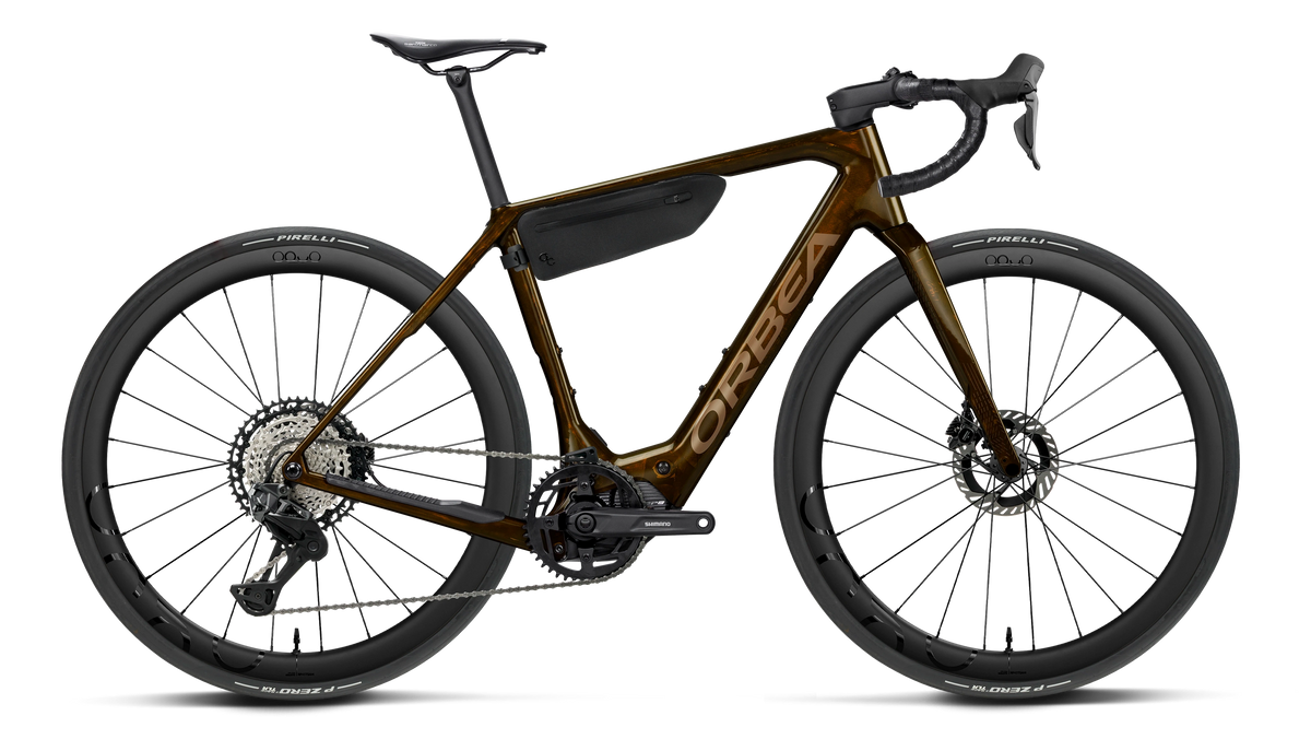 Orbea Denna M10i 2027 Caramel Carbon View/Golden Sand Gloss