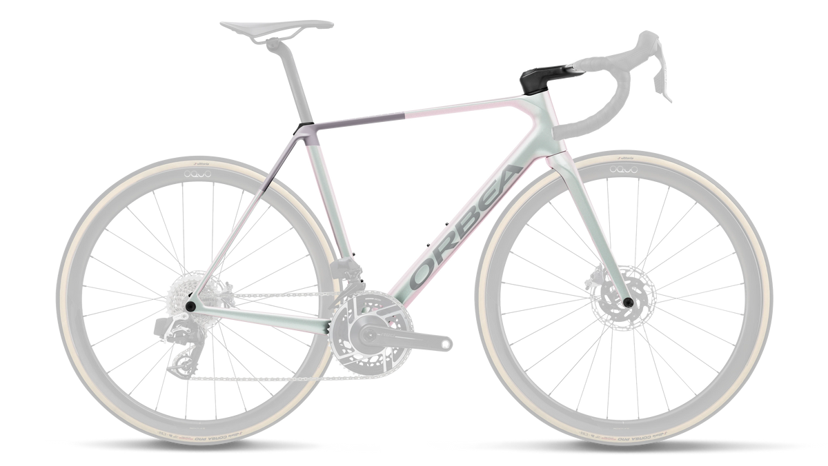 Orbea Cuadro Orca OMR 2027 Iris White Gloss/Lilac Matt