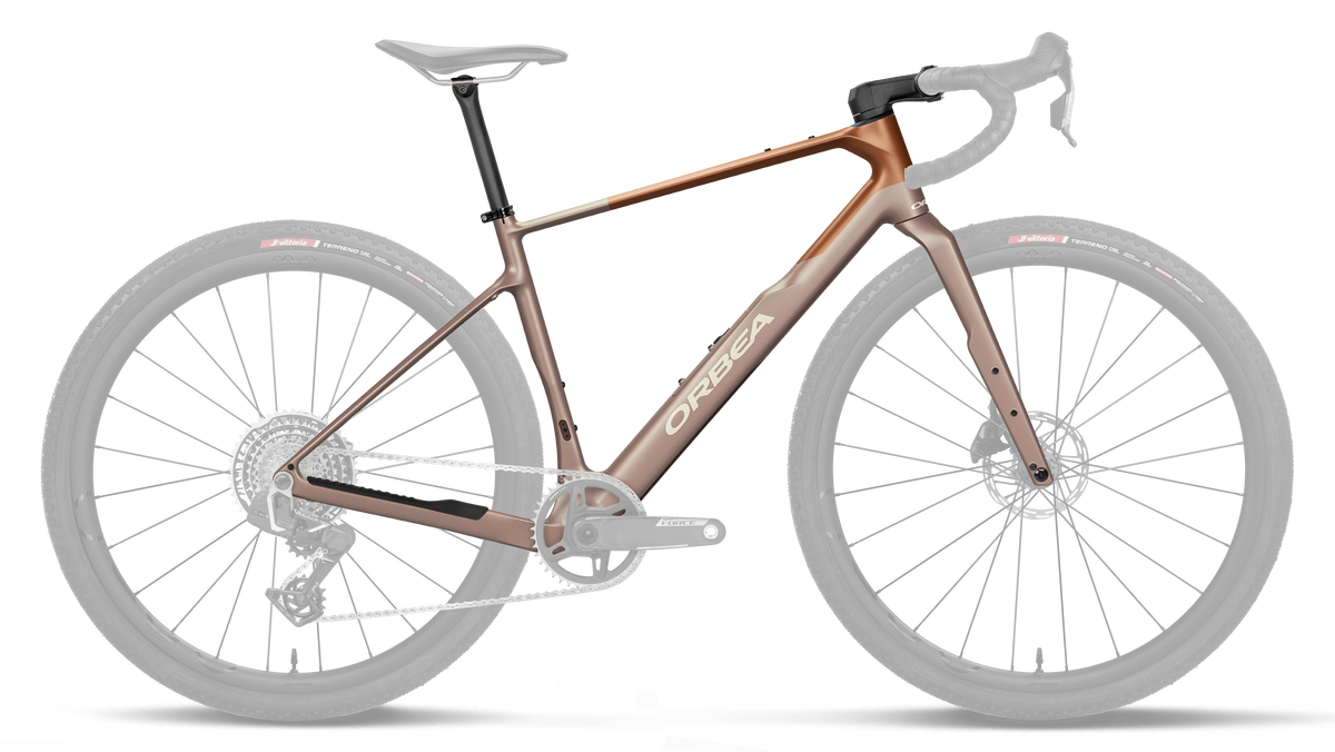 Orbea Cuadro Terra OMR 2027 Nickel Matt/Metallic Cinamon Matt