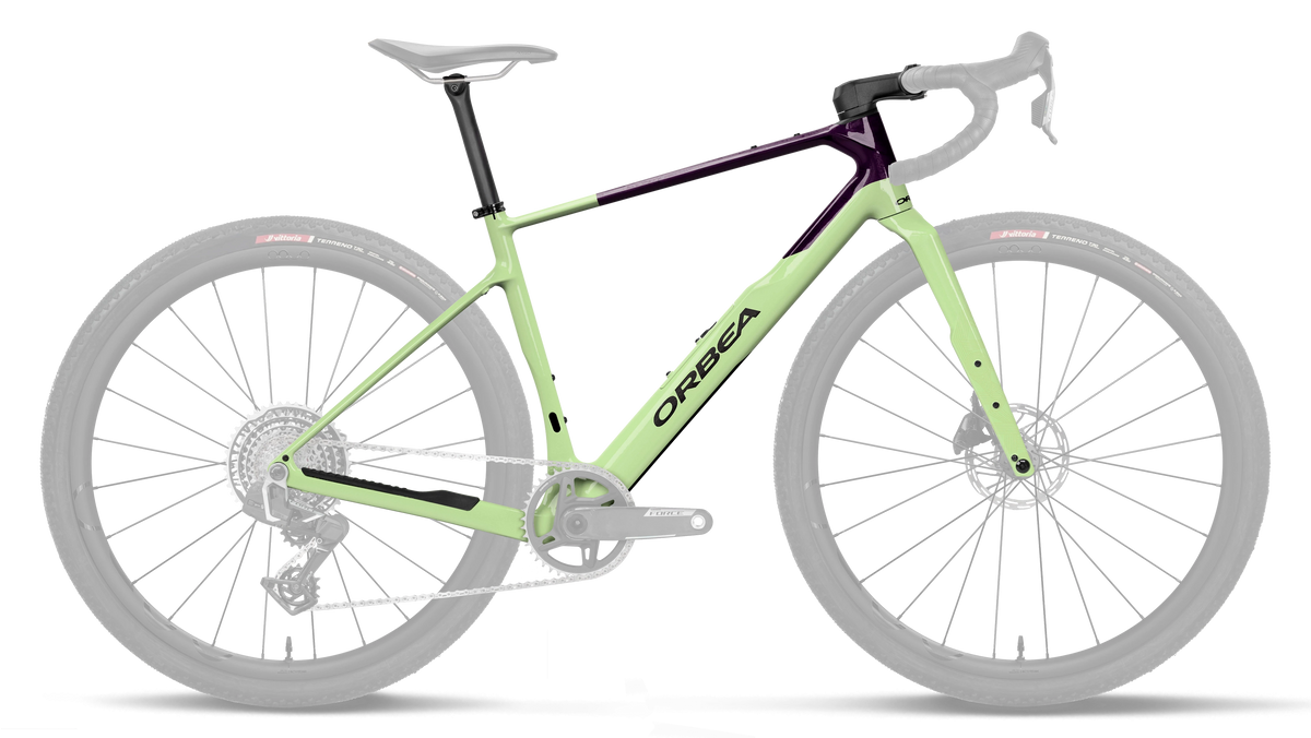 Orbea Cuadro Terra OMR 2027 Acid Gum/Fantasy Purple Carbon View Gloss