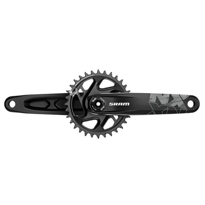 Juego Bielas/Plato Sram NX X-Sync 2 Eagle Dub Fatbike 4" DM 30d 11/12v Sin Cazoletas 175mm Negro