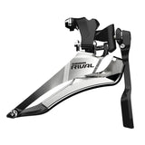 Etuvaihde Sram Rival22 Yaw Braze-On ketjusuojalla musta