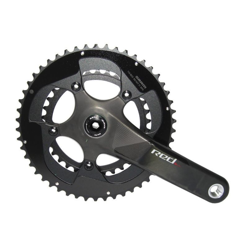 Juego Bielas/Platos Sram Red BB30 50/34d Yaw 11v BB30/Press Fit 30 Caja 68mm Sin Cazoletas 172.5mm Negro