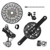 Sram XX T-Type Eagle AXS Electronic Group E-MTB Bosch Isis 165mm 36t 1x12s Black
