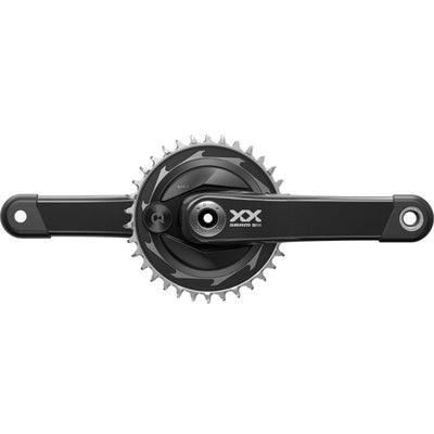 Juego Bielas Potenciómetro Sram XX SL Eagle Dub Rosca Q168 34d Carbono Sin Cazoletas Negro
