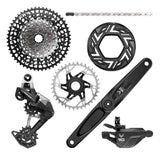 Sram Eagle 90 E-MTB 104 BCD 34t Musta