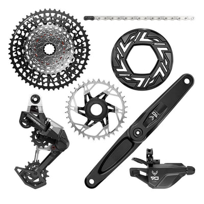 Grupo E-MTB Sram Eagle 90 Bosch ISIS 165mm 36d Negro