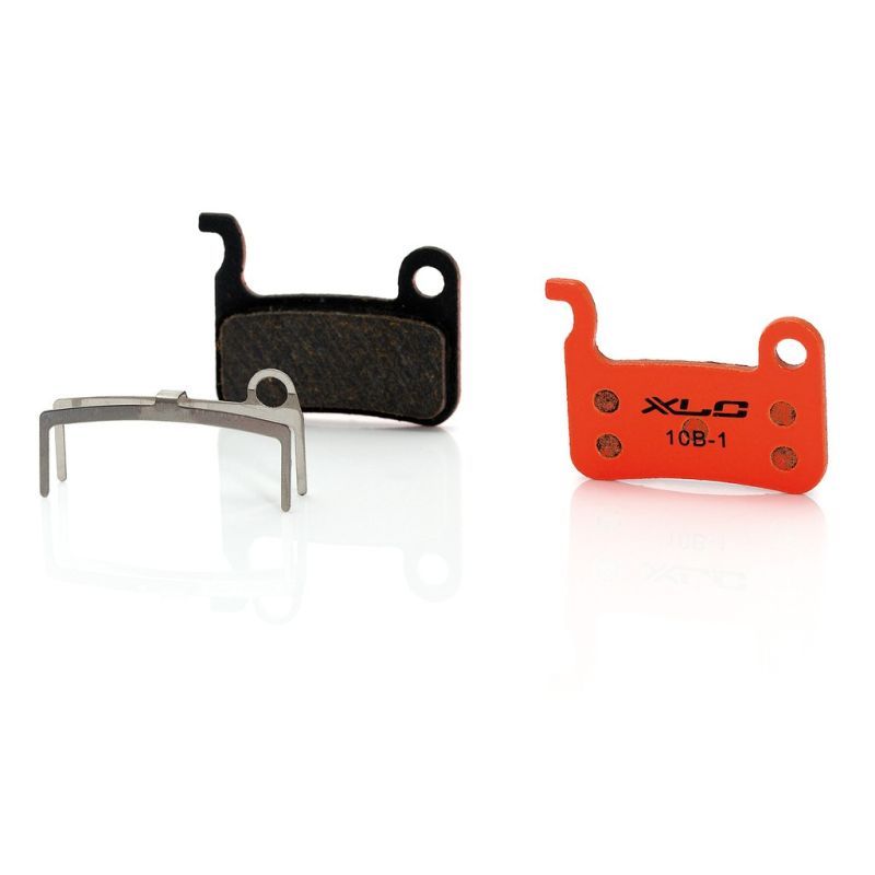 Xlc BP-O11 Juego Pastillas Freno Orgánicas Shimano XTR/Deore XT/Saint Naranja