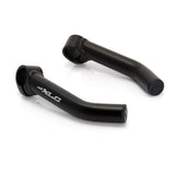 XLC BE-A01 Curved Handlebar Bar Ends Alumiini Matte Black