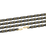 Wippermann Connex 10SB ketju 114 lenkkiä Connex Link 10s musta/kulta